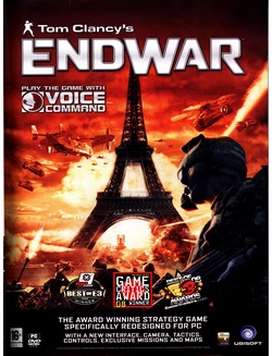 Tom Clancy's EndWar Poster