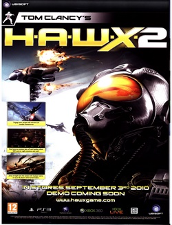 Tom Clancy's H.A.W.X 2 Poster