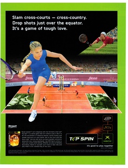 Top Spin Poster
