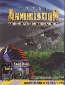 Total Annihilation: The Core Contingency Poster