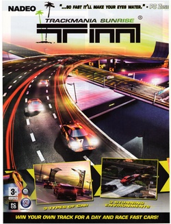 TrackMania Sunrise Poster
