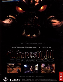 Unreal II: The Awakening Poster