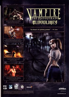 Vampire: The Masquerade - Bloodlines Poster