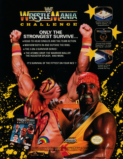 WWF WrestleMania Challenge Poster