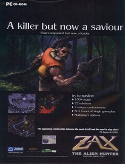 Zax: The Alien Hunter Poster