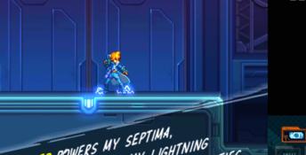 Azure Striker Gunvolt 2 3DS Screenshot