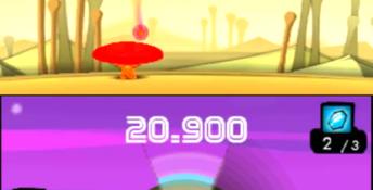 Cocoto Alien Brick Breaker 3DS Screenshot