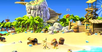 Crazy Chicken Pirates 3D 3DS Screenshot