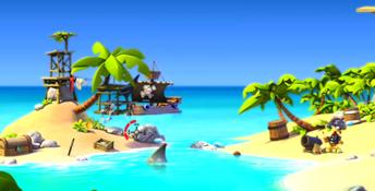 Crazy Chicken Pirates 3D 3DS Screenshot