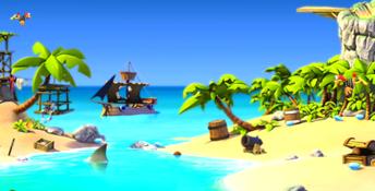 Crazy Chicken Pirates 3D 3DS Screenshot