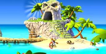 Crazy Chicken Pirates 3D 3DS Screenshot