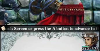 Crimson Shroud 3DS Screenshot