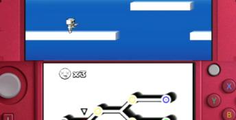 Cubit the Hardcore Platformer Robot 3DS Screenshot
