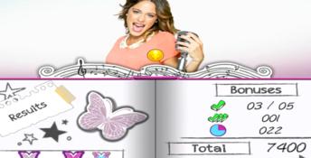 Disney Violetta Rhythm & Music 3DS Screenshot