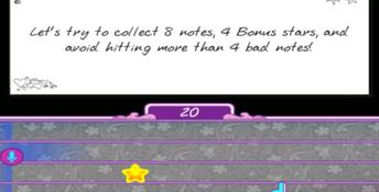 Disney Violetta Rhythm & Music 3DS Screenshot