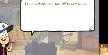 Gravity Falls: Legend of the Gnome Gemulets 3DS Screenshot