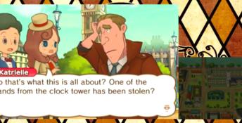 Layton's Mystery Journey: Katrielle and the Millionaires' Conspiracy 3DS Screenshot