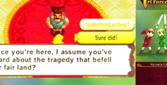 Legend of Zelda: Tri Force Heroes 3DS Screenshot