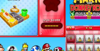 Mario and Donkey Kong: Minis on the Move 3DS Screenshot