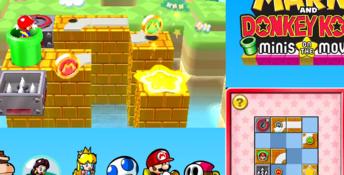 Mario and Donkey Kong: Minis on the Move 3DS Screenshot
