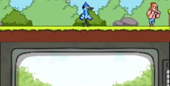 Regular Show: Mordecai and Rigby in 8-Bit Land