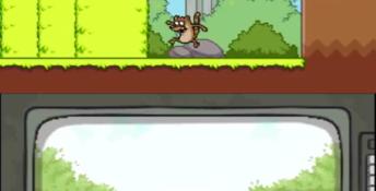 Regular Show: Mordecai and Rigby in 8-Bit Land 3DS Screenshot