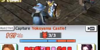 Samurai Warriors Chronicles 3 3DS Screenshot
