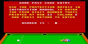 Archer Maclean's Pool Amiga Screenshot