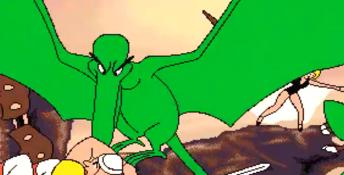 Dragon's Lair II: Escape from Singe's Castle Amiga Screenshot