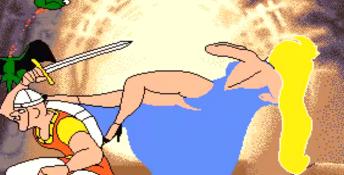 Dragon's Lair II: Escape from Singe's Castle Amiga Screenshot