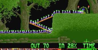Lemmings Amiga Screenshot