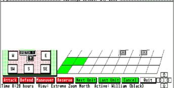 UMS II Amiga Screenshot
