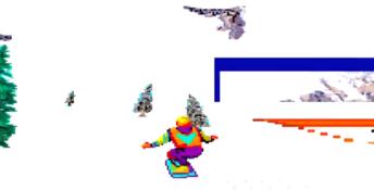 Skiing and Snowboarding Atari Jaguar Screenshot