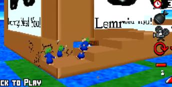 3D Lemmings DOS Screenshot