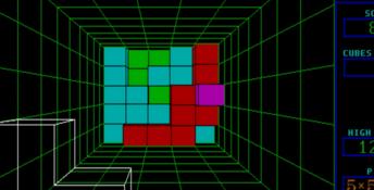 Blockout DOS Screenshot