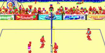 Kings Of The Beach-Professional Beach Volleyball DOS Screenshot