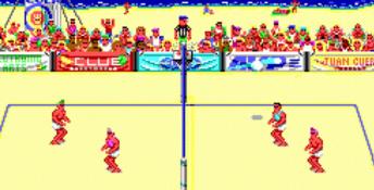 Kings Of The Beach-Professional Beach Volleyball DOS Screenshot