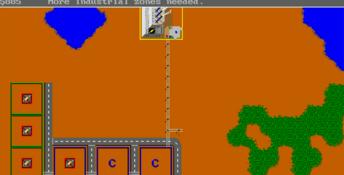 SimCity DOS Screenshot
