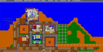 SimCity DOS Screenshot
