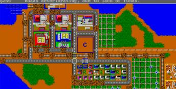 SimCity DOS Screenshot