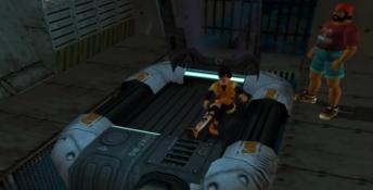 Blue Stinger Dreamcast Screenshot
