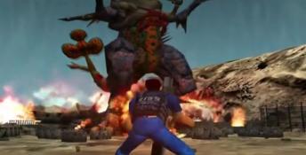Blue Stinger Dreamcast Screenshot
