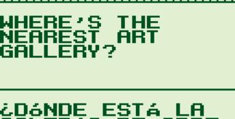 Berlitz Spanish Translator Gameboy Screenshot
