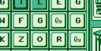 Boggle Plus Gameboy Screenshot