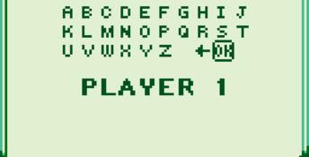 Boggle Plus Gameboy Screenshot