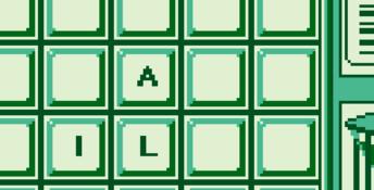 Boggle Plus Gameboy Screenshot