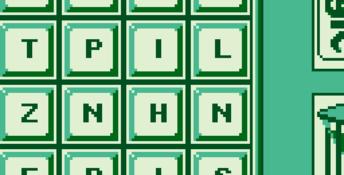 Boggle Plus Gameboy Screenshot