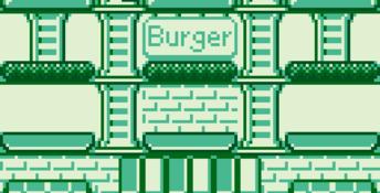 BurgerTime Deluxe Gameboy Screenshot