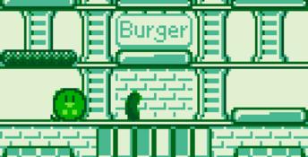 BurgerTime Deluxe Gameboy Screenshot