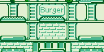 BurgerTime Deluxe Gameboy Screenshot